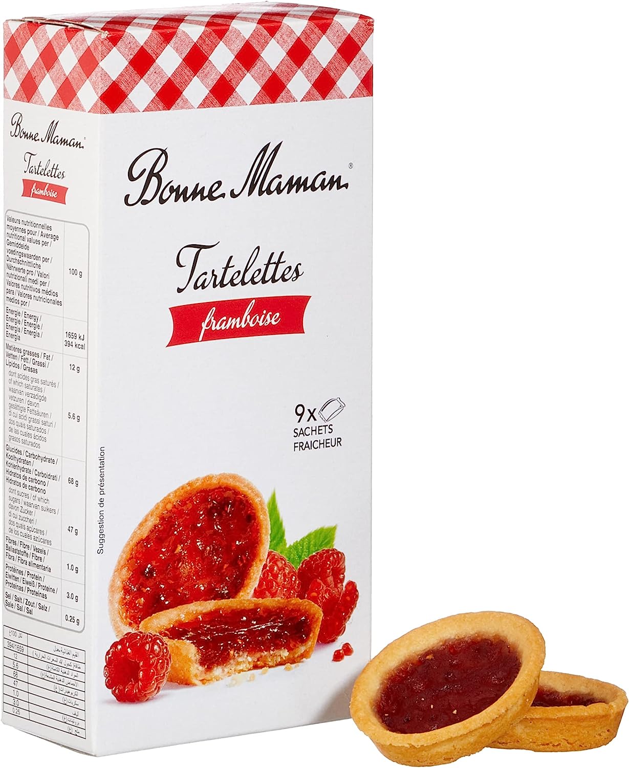 Bonne Maman tarte cu zmeura 135g - Winake.ro