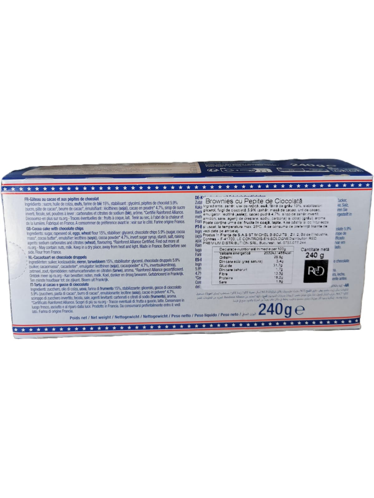 SAINT MICHEL - American Brownies 240G