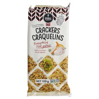 SIGDAL BAKERY - Crackers Everything 120G