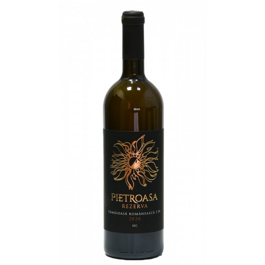 Pietroasa Reserva Tămâioasă Românească Sec 2020 0.75L - Winake.ro