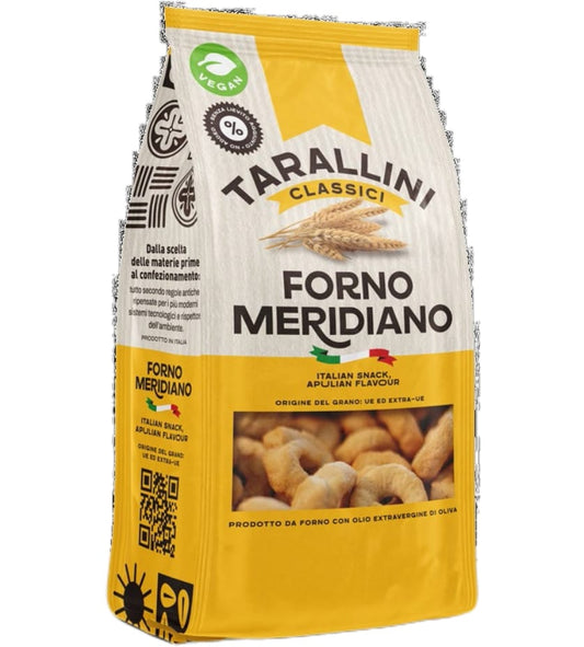 FORNO MERIDIANO - Tarallini Curcuma și Ghimbir 250G