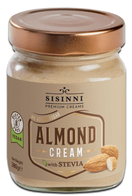 SISINNI PREMIUM - Cremă Tartinabilă Migdale Vegan 380G
