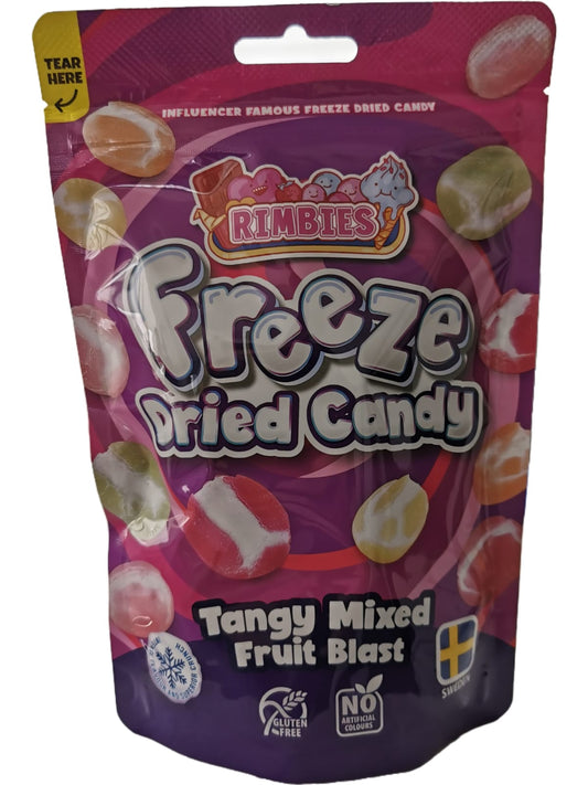 RIMBIES - Bomboane cu Aromă de Fructe 80G