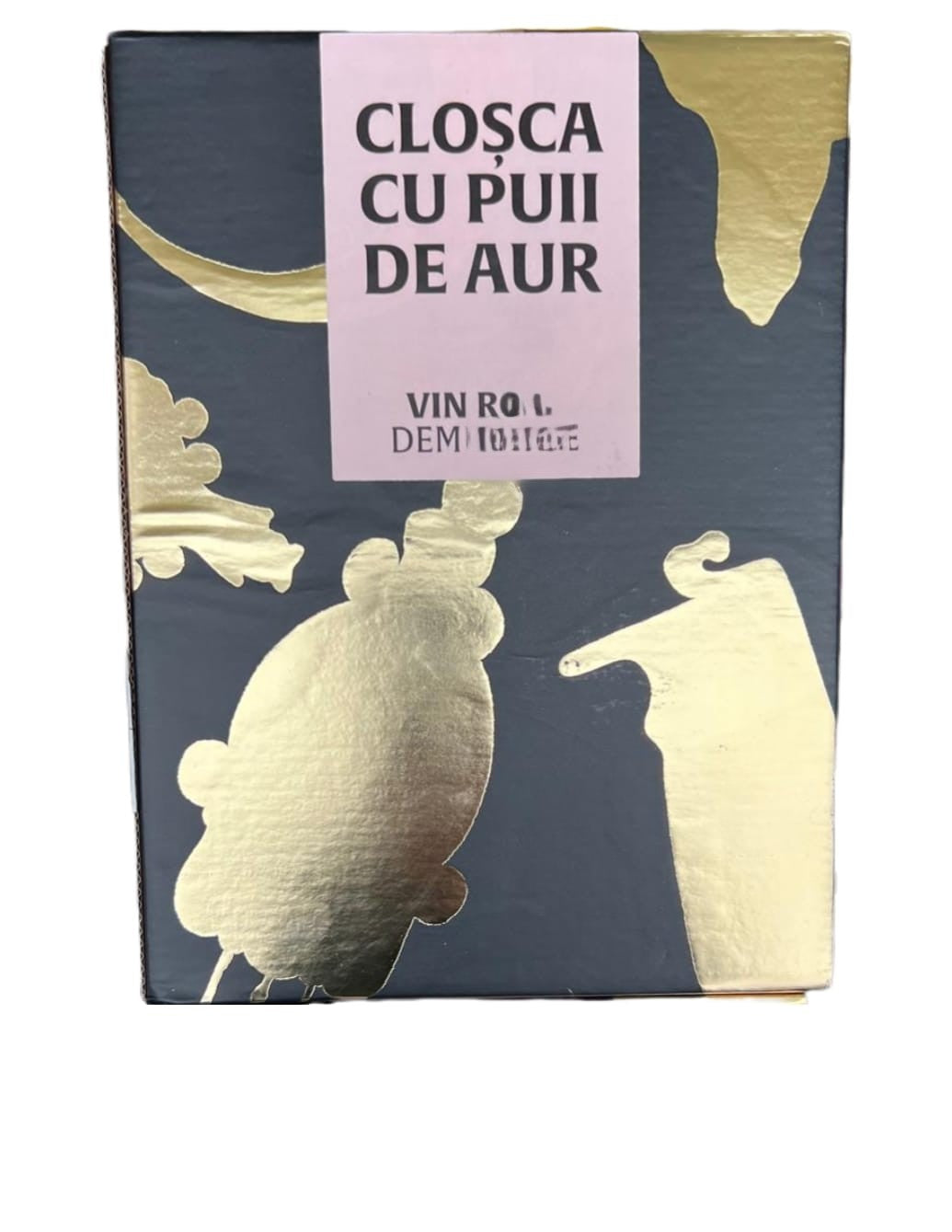 Pietroasa Veche Rosu Demisec Bag in Box 3L(Closca cu puii de aur)