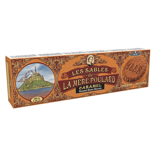 Biscuiti cu unt si caramel Le Sable 125G - Winake.ro