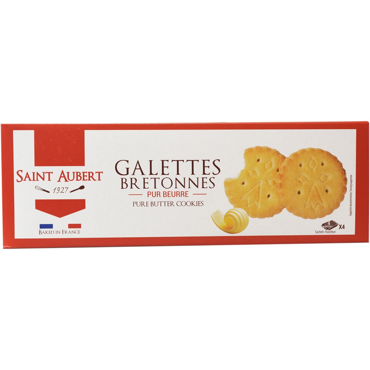 SAINT AUBERT - Biscuiți Galettes cu Unt 125G