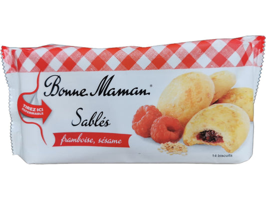 BONNE MAMAN - Biscuiți Sable cu Zmeură 150G